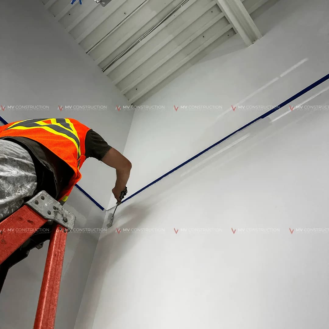 Painting & Finishing project by MV Construction